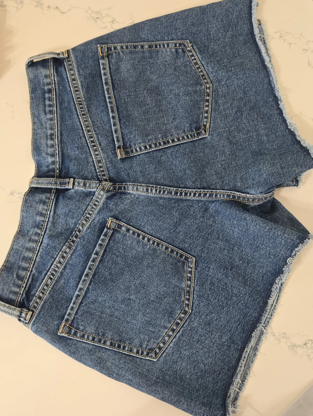 Girls High Rise Adjustable Waist Shorts